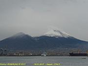 Vesuvio con vetta innevata a Gennaio - Vesuvius with snow-covered peak in January